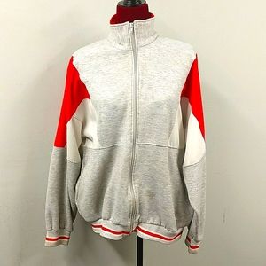 Active Wear Vintage Zip Up Sweatshirt 1990s